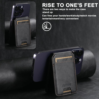 Luxe Lederen MagSafe Kaarthouder Iphone