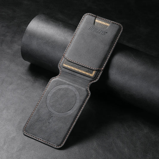 Luxe Lederen MagSafe Kaarthouder Iphone